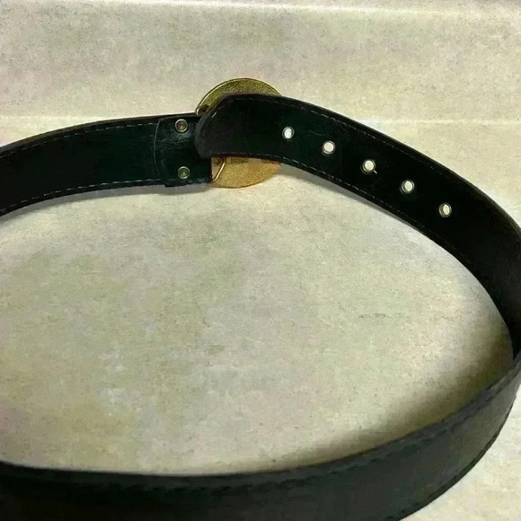 VGT 1971 Los Angeles Rams NFL Properties Leather Grained Vinyl belt with buckle - Picture 4 of 4